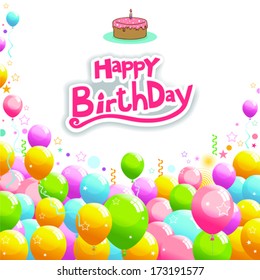 Happy Birthday concept