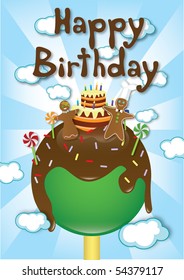 Happy Birthday Concept