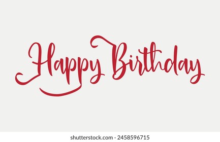 Happy Birthday Congratulations Card Template