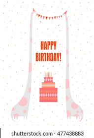 Happy birthday! Congratulations from dinosaurs