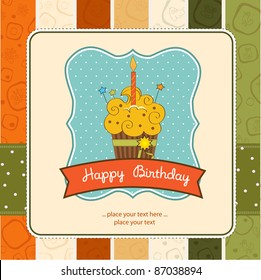 Happy Birthday cupcake