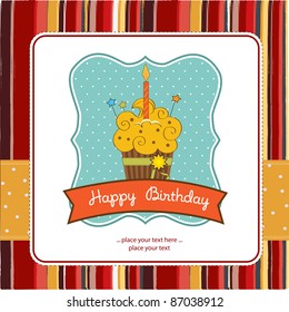 Happy Birthday cupcake