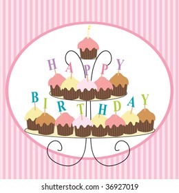 Happy Birthday cupcakes