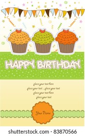 Happy Birthday cupcakes