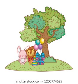 Happy birthday cute animal