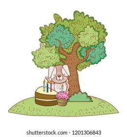 Happy birthday cute animal