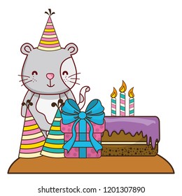 Happy birthday cute animal