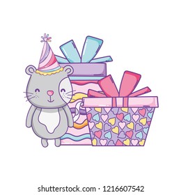 Happy birthday cute animal