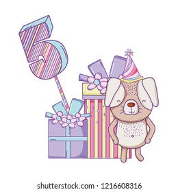 Happy birthday cute animal