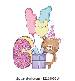 Happy birthday cute animal