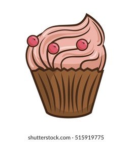 happy birthday delicious cupcake
