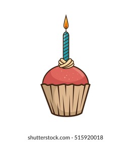 happy birthday delicious cupcake