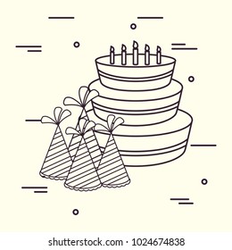Happy birthday design 