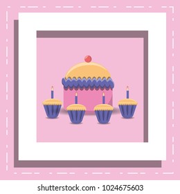 Happy birthday design