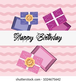 Happy birthday design 