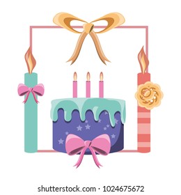 Happy birthday design 