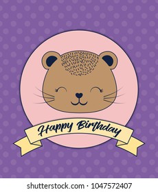 Happy birthday design