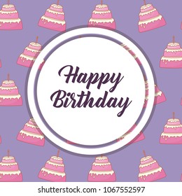 Happy birthday design