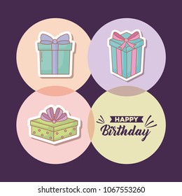Happy birthday design