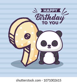 Happy birthday design