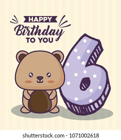 Happy birthday design
