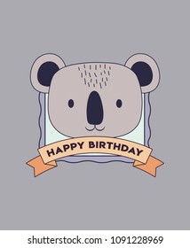 Happy birthday design
