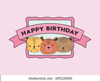 Happy birthday design