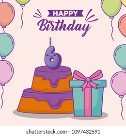 Happy birthday design