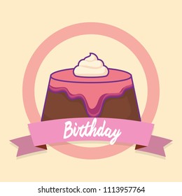 Happy birthday design