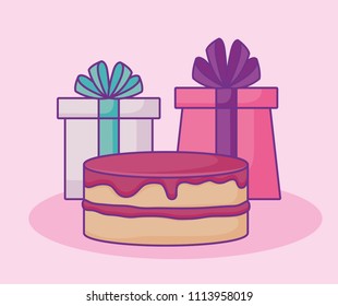 Happy birthday design