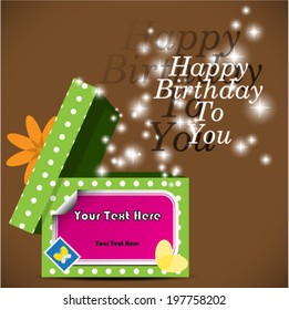 happy birthday design 