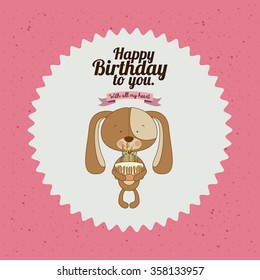 happy birthday design 