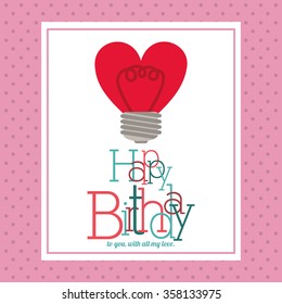 happy birthday design 