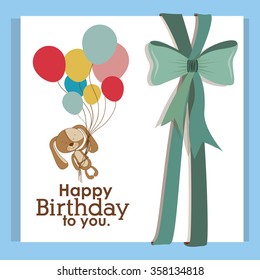 happy birthday design 