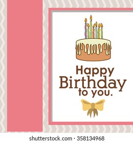 happy birthday design 