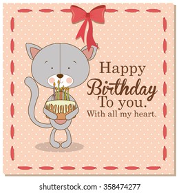 happy birthday design 