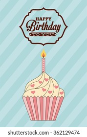 happy birthday design 