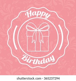 happy birthday design 