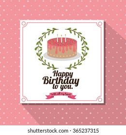 happy birthday design 