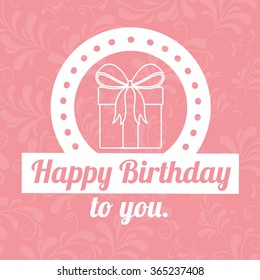 happy birthday design 