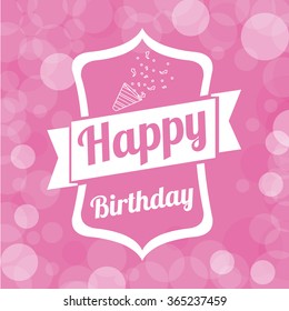 happy birthday design 