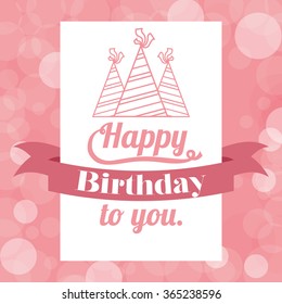 happy birthday design 