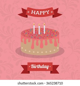 happy birthday design 