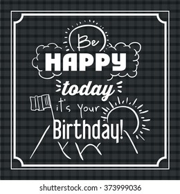 happy birthday design 
