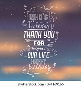 happy birthday design 