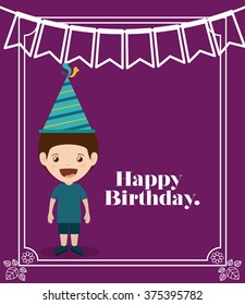happy birthday design 
