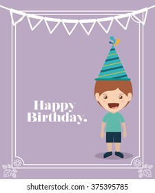 happy birthday design 