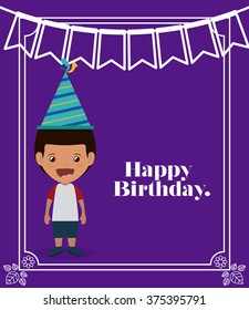 happy birthday design 