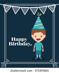 happy birthday design 