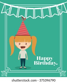 happy birthday design 